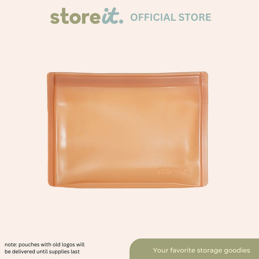 Flat Matte Silicone Bag 1000ml - Caramel