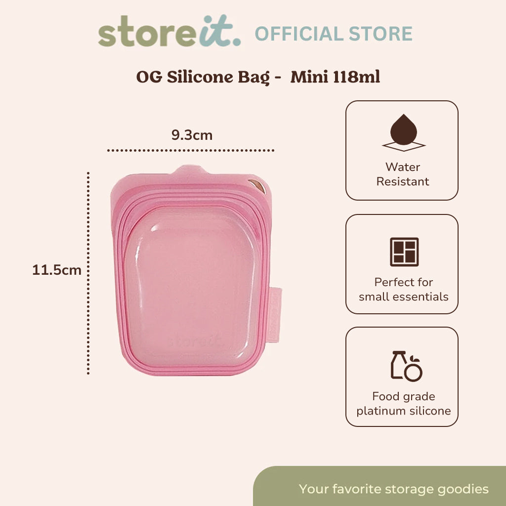OG Silicone Bag Mini 118ml - Periwinkle