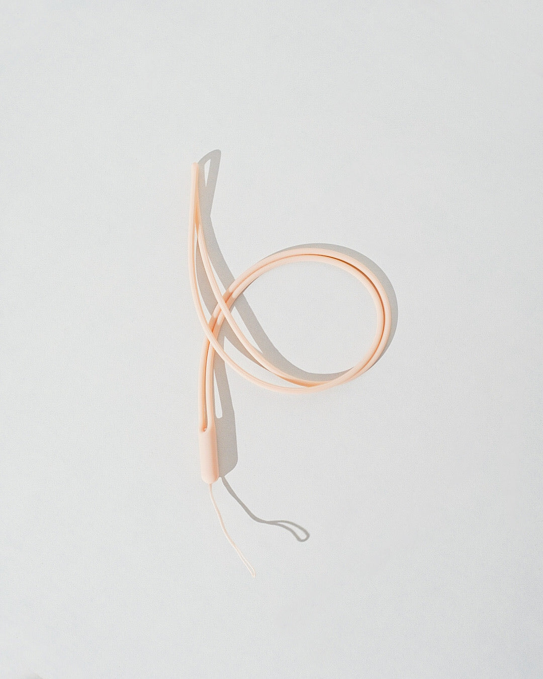 Silicone Lanyard - Nude Pink