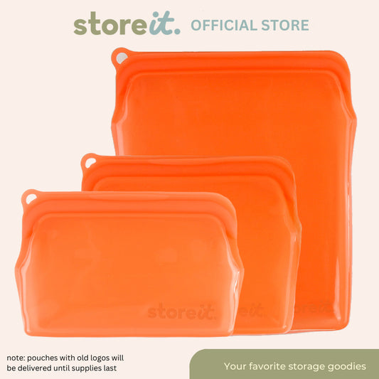 Zest Orange (3 SIZES IN 1 SET - Small, Medium, Large)