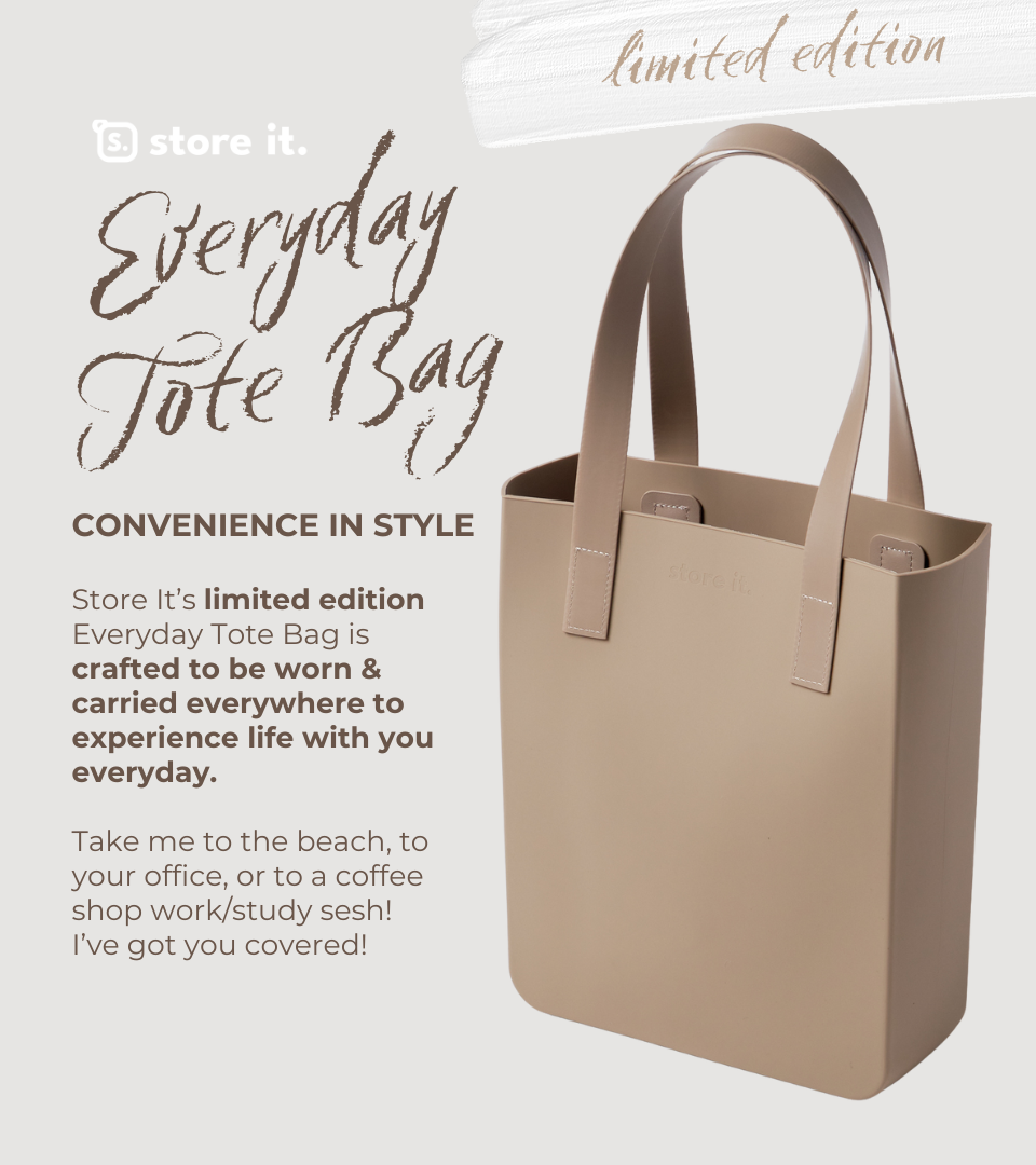 Store It Everyday Tote Bag (Silicone Tote Bag)