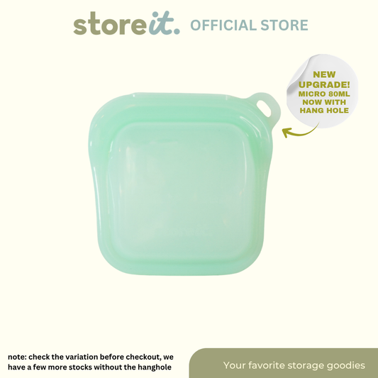 OG Silicone Bag Micro 80ml - Pastel Green