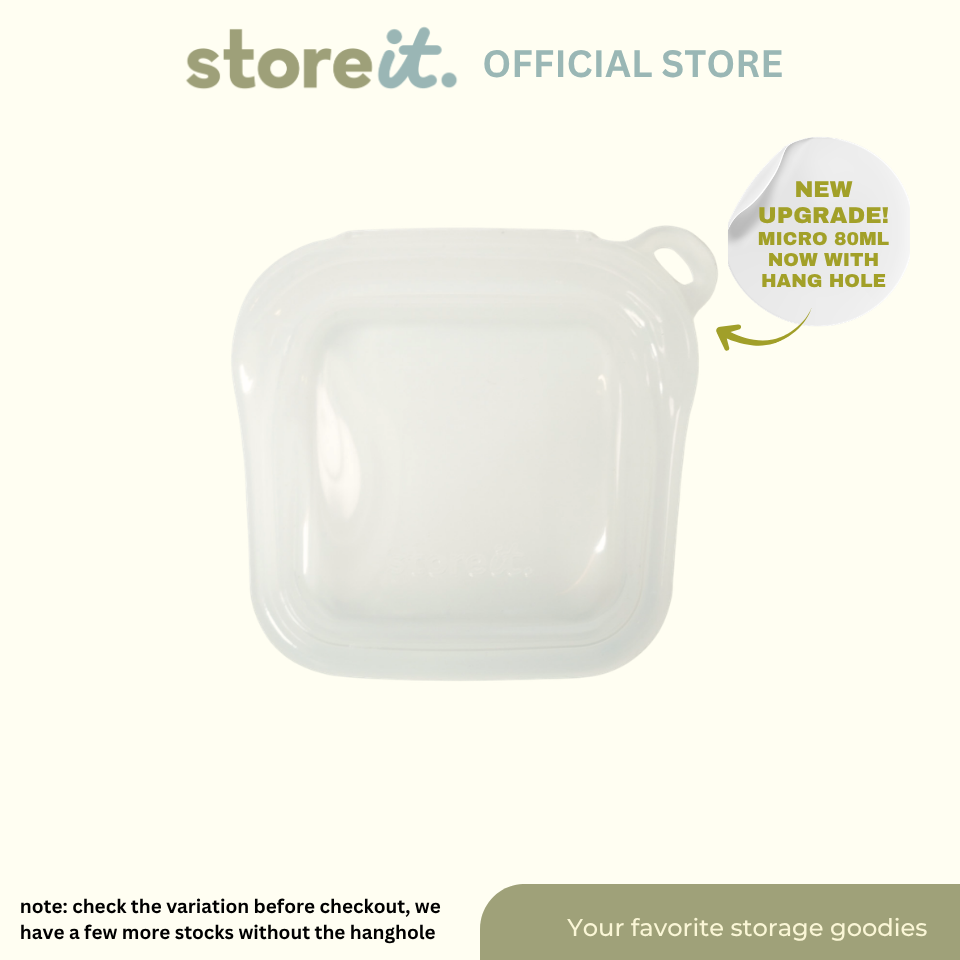 OG Silicone Bag Micro 80ml - Crystal Clear