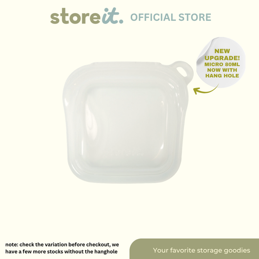 OG Silicone Bag Micro 80ml - Crystal Clear