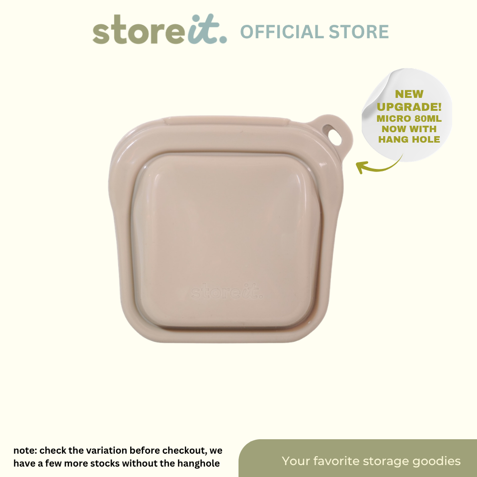 OG Silicone Bag Micro 80ml - Sandy Taupe (Opaque)