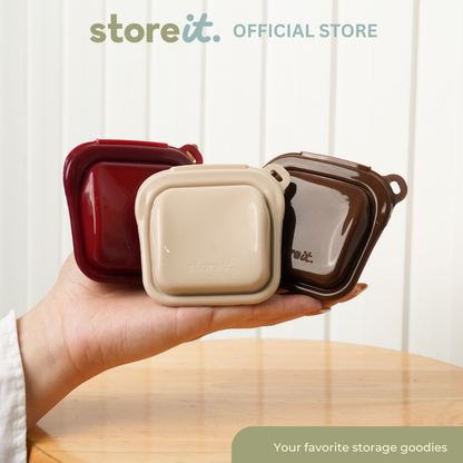 OG Silicone Bag Micro 80ml - Espresso Brown (Opaque)