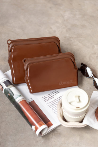 Espresso Brown Opaque - Set of 2 (Small 330ml & Medium 470ml)