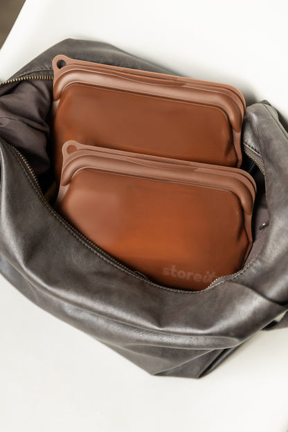 Espresso Brown Opaque - Set of 2 (Small 330ml & Medium 470ml)