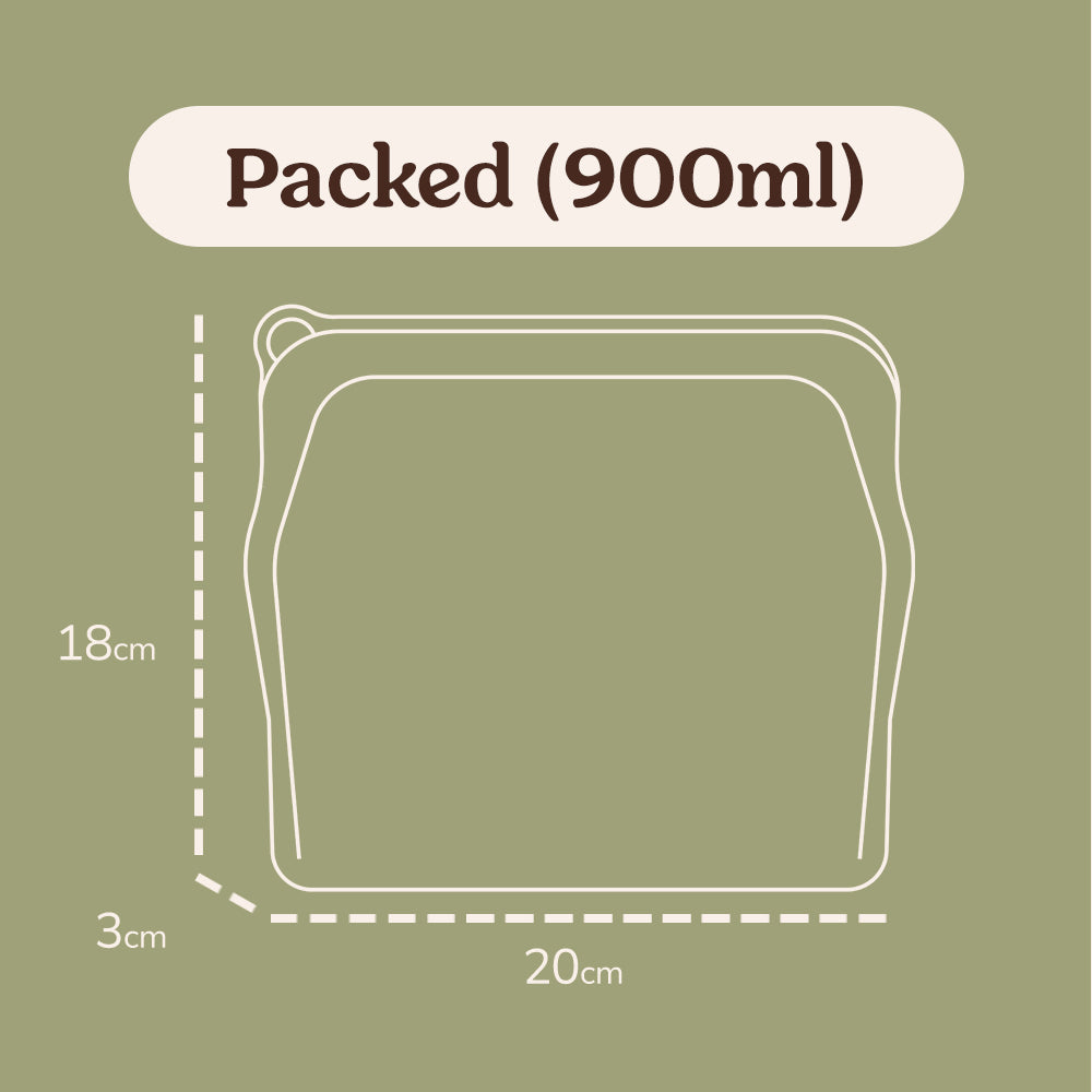 OG Silicone Bag Packed 900ml - Lavender