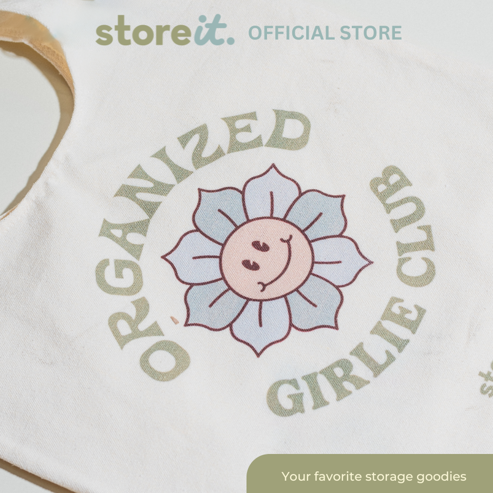 Store It Organized Girlie Canvas Tote Bag