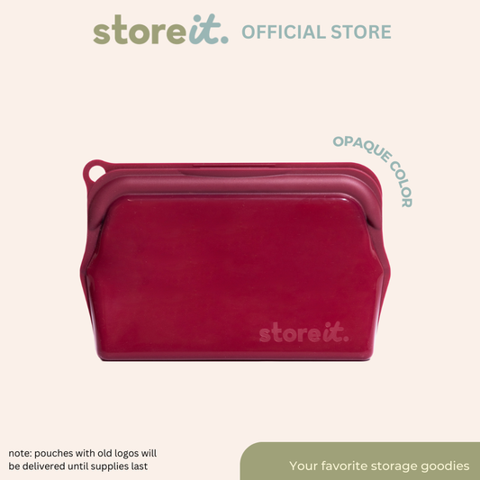 OG Silicone Bag – Burgundy Red (Opaque) – Small 330ml