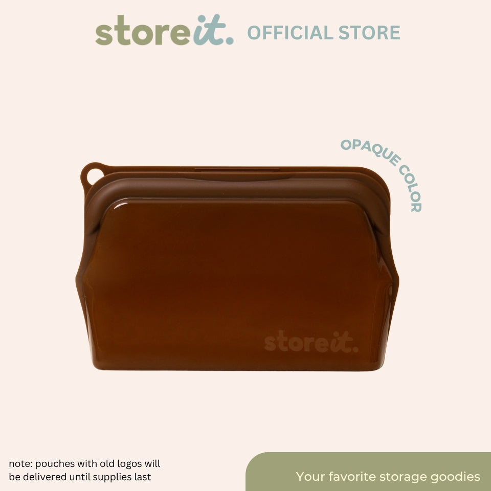 OG Silicone Bag Small 330ml - Espresso Brown (Opaque)