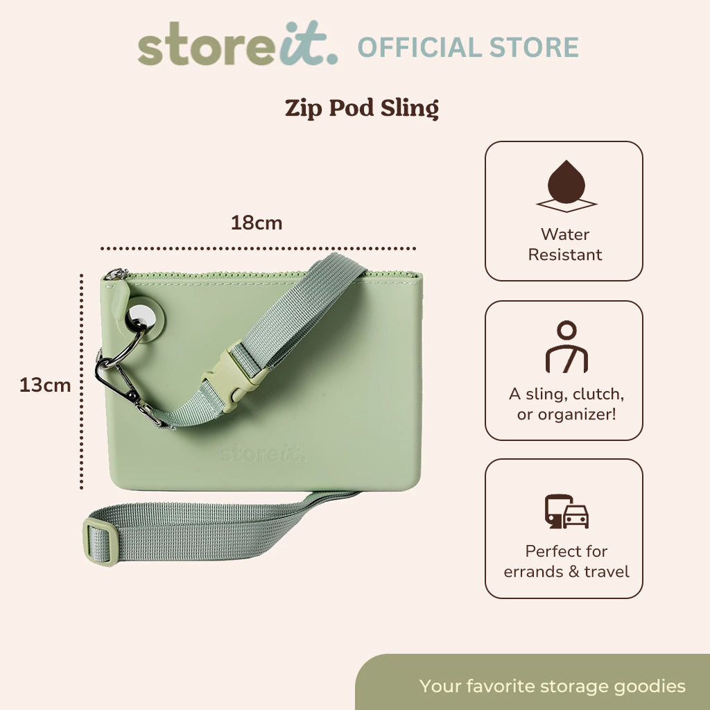 Zip Pod Sling - Mauve Rose