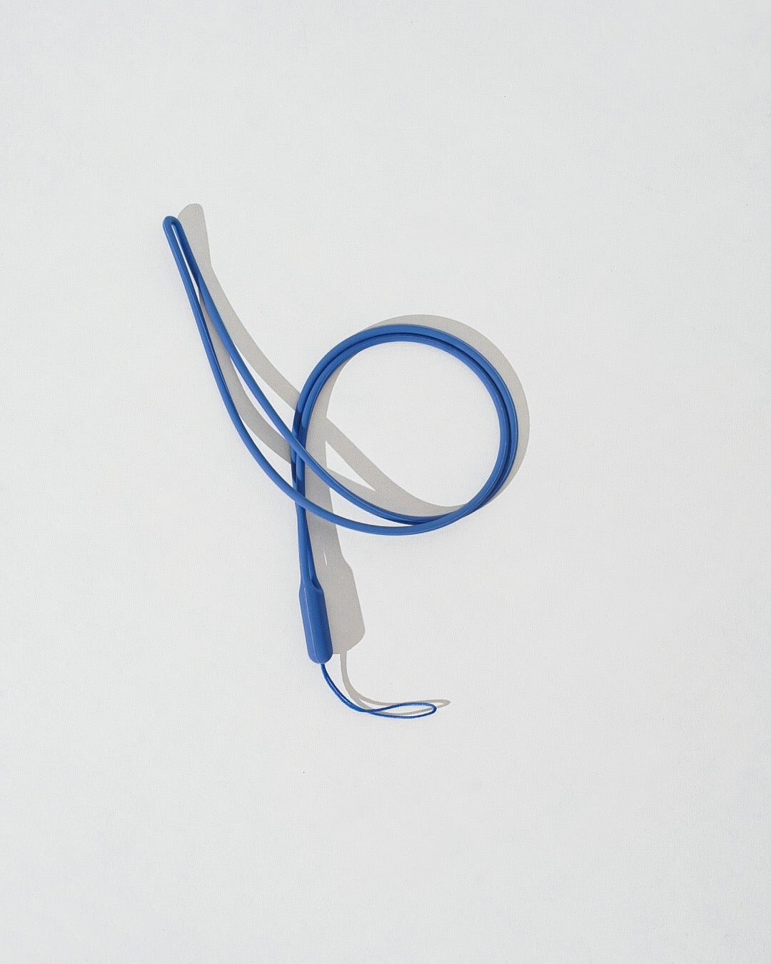 Silicone Lanyard - Blue