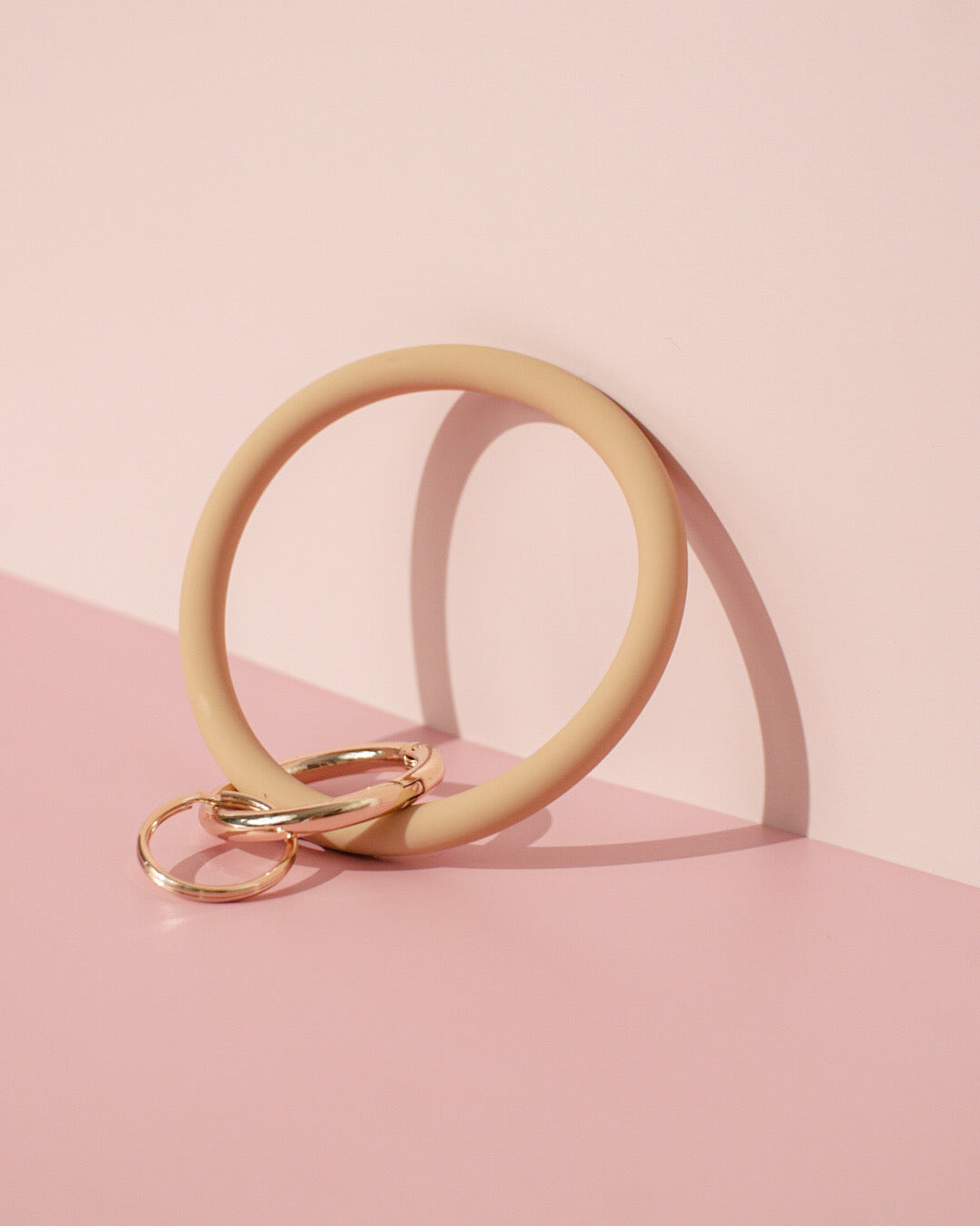 Silicone Wristlet Keychain - Butterball